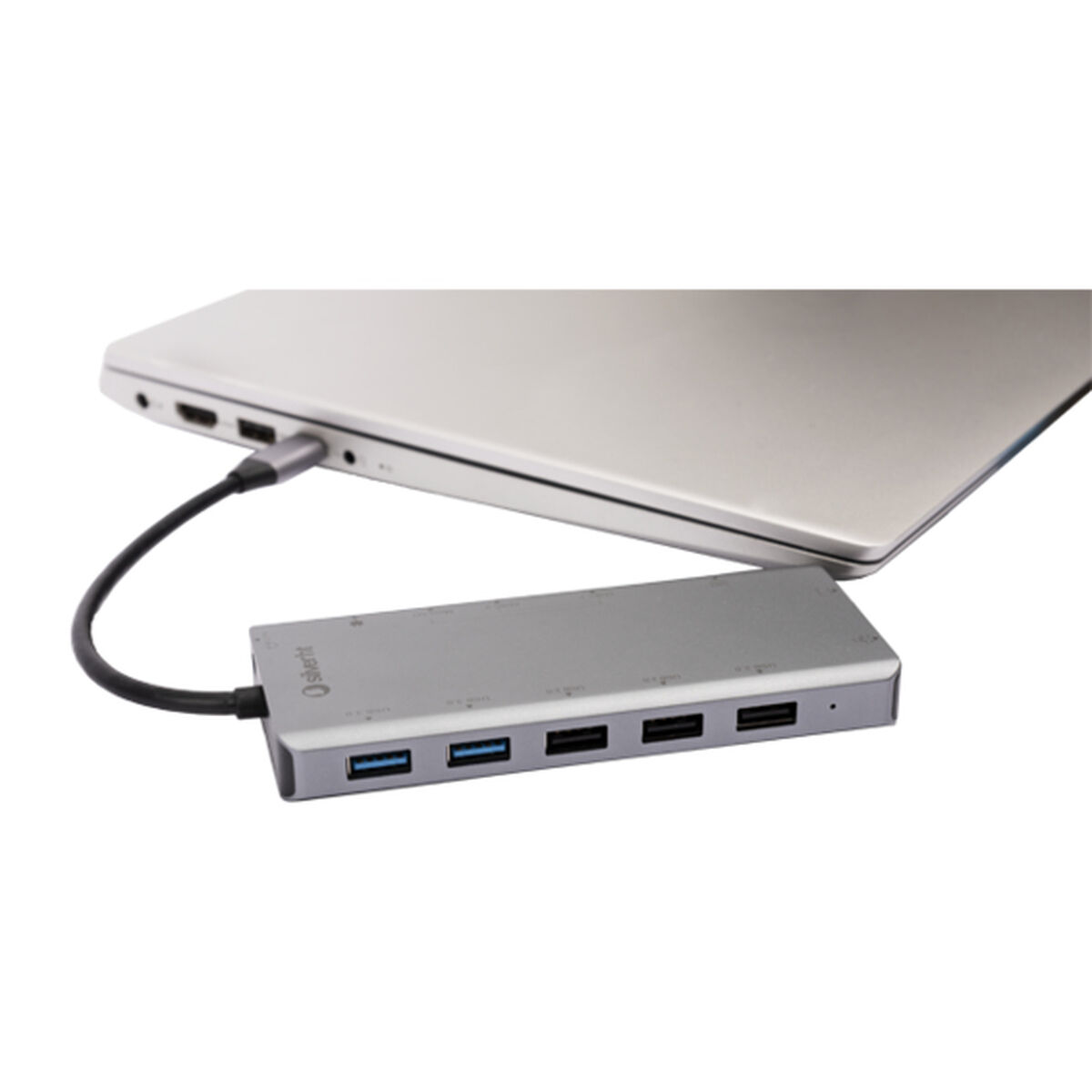 USB Centrmezgls Silver HT LOGAN 13 EN 1